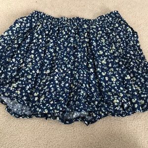 flower skater skirt